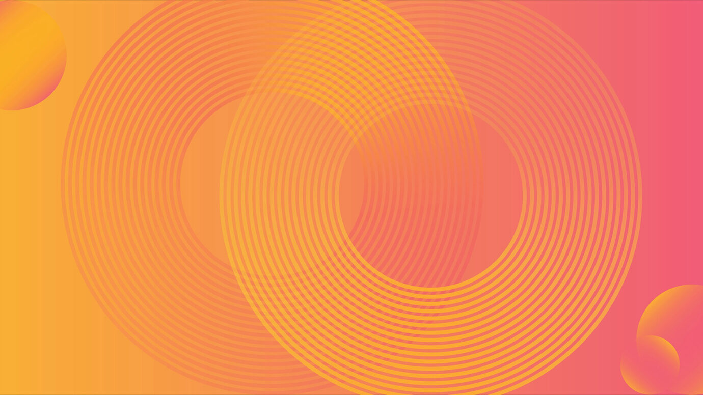 orange and red